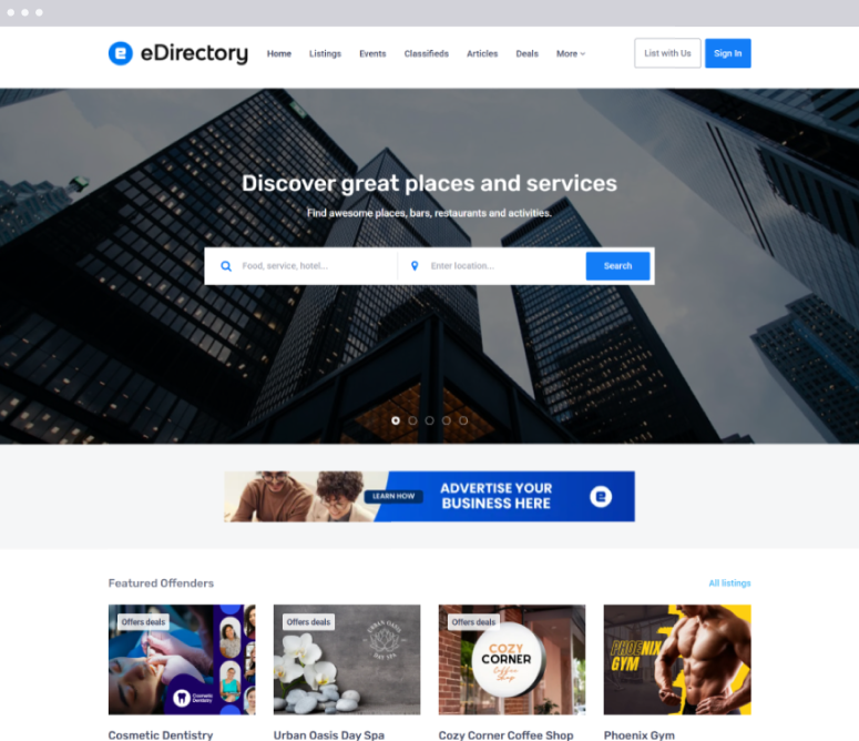 Business Theme Preview