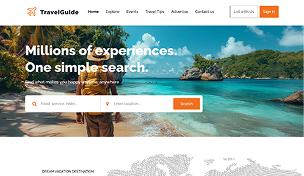 Travel directory example