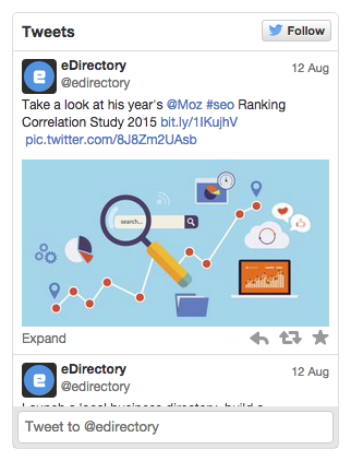 eDirectory Advanced Social Media Plugins - Twitter Plugin eDirectory Advanced Social Media Plugins - Twitter Plugin