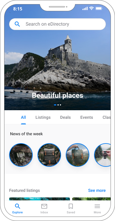 eDirectory Mobile Application Builder