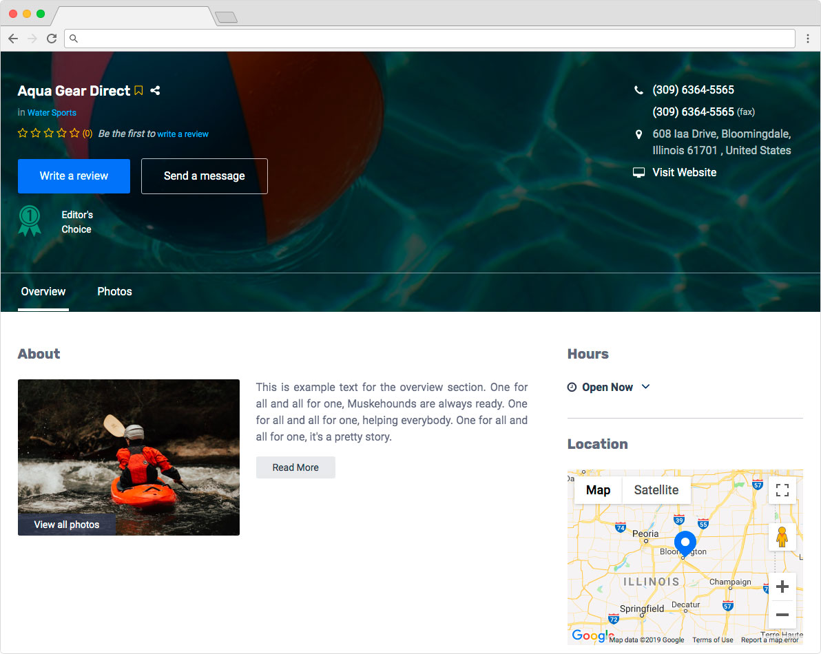 eDirectory Business Listing eDirectory Business Listing