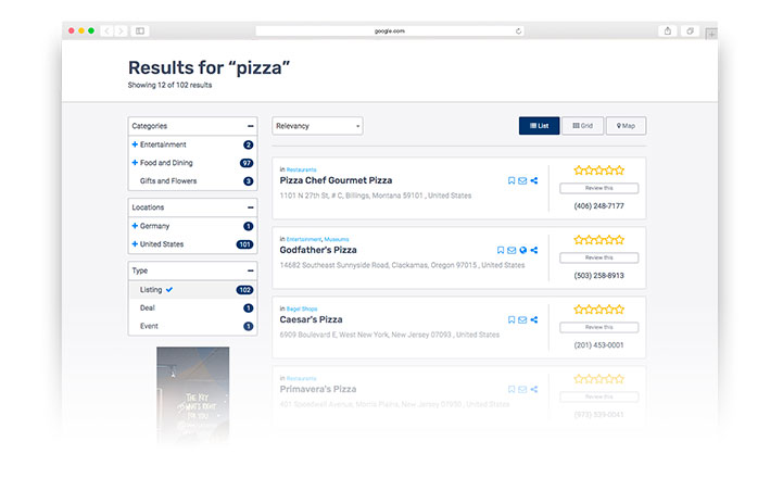eDirectory Search eDirectory Search