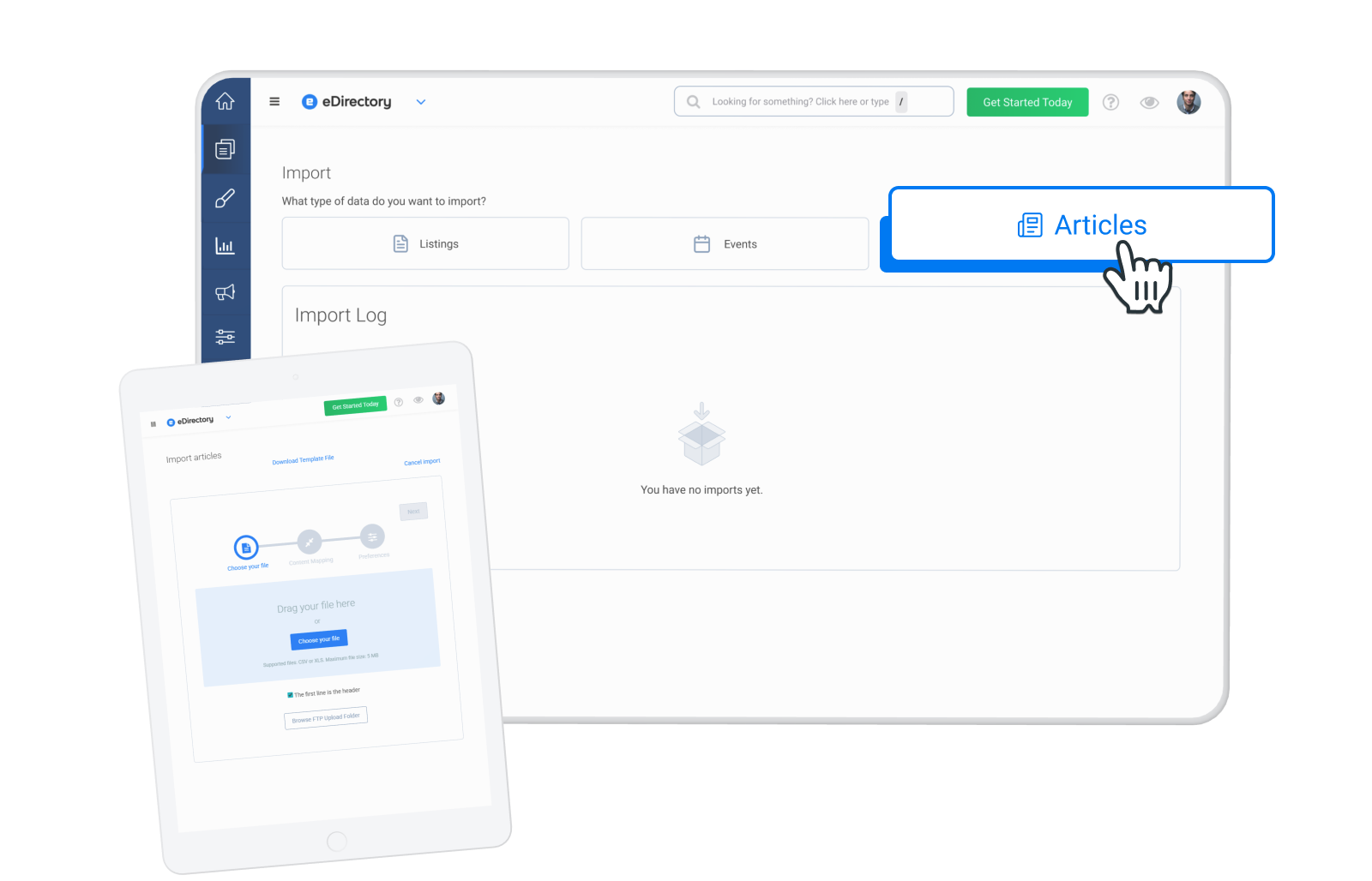 eDirectory Export / Import for Articles
