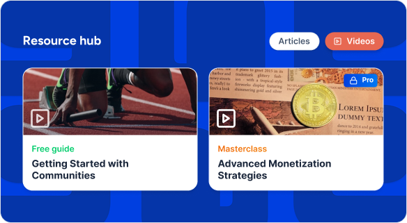 Membership content strategy