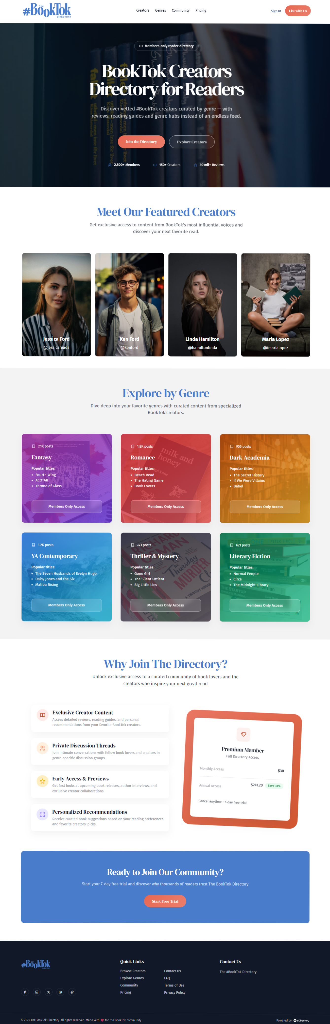 Membership Directory Demo