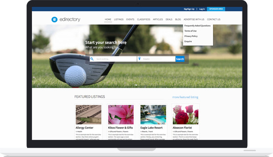 eDirectory Dropdown Menu eDirectory Dropdown Menu