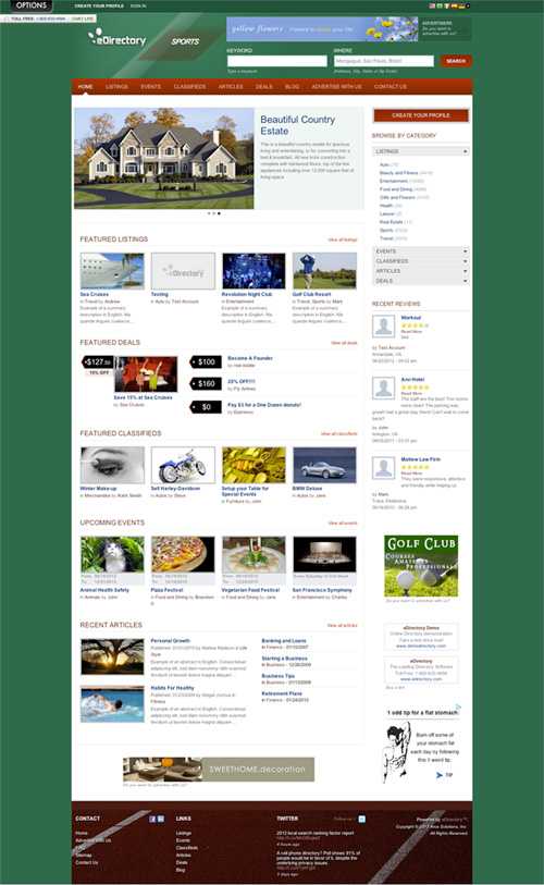 edirectory-theme-sports