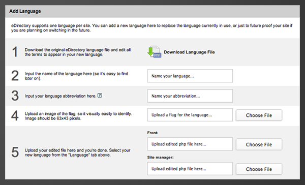 Adding a language to eDirectory