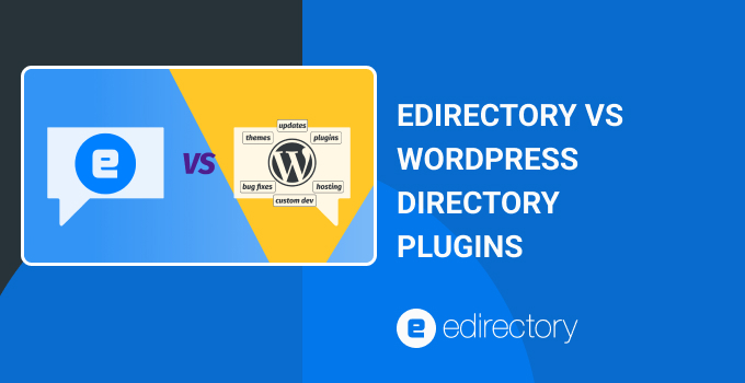 eDirectory vs wordpress directory plugins