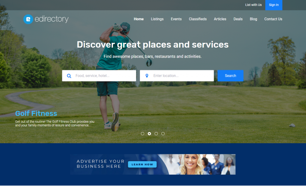 edirectory v12 header