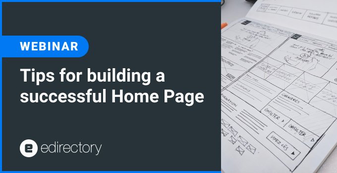 Tips for building successful Home Page