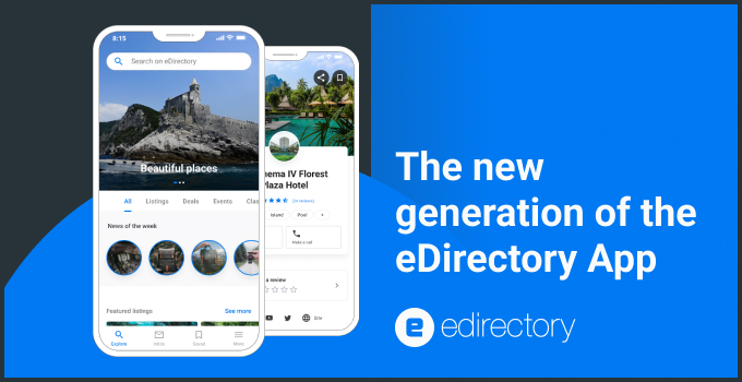 The new generation of the eDirectory App