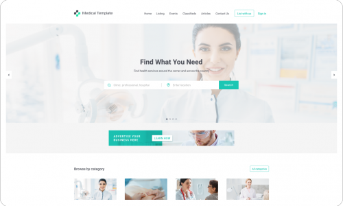 eDirectory medical Template eDirectory medical Template