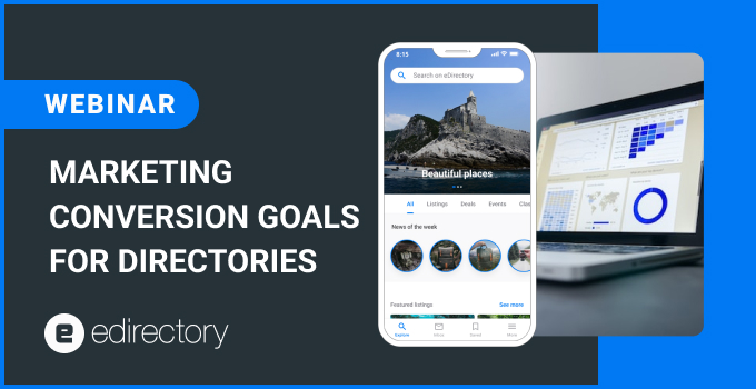 Marketing Conversion Goals for Directories