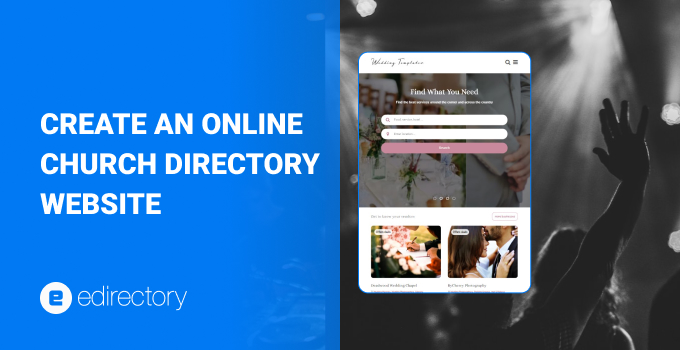 Create an Online Church Directory Website for your community