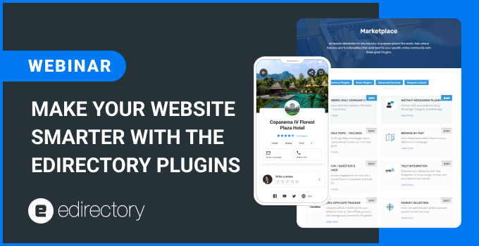 Make your Online Directory Smarter with the eDirectory Plugins