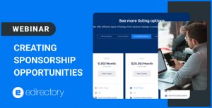 Webinar: Creating Sponsorship Opportunities for Online Directories