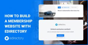 How to Build a Membership Website Easily With eDirectory