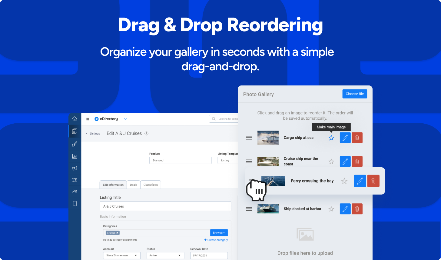 Drag & Drop Reordering